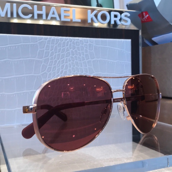 Michael Kors Accessories - MICHAEL KORS AVIATOR SUNGLASSES NWT retired color
